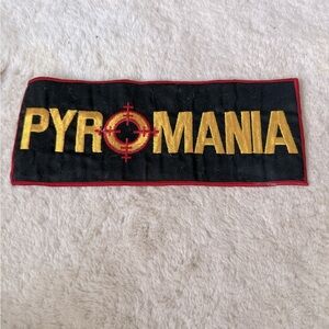 Def Leppard‎ Pyromania Vintage Rock Band Patch 4.25" for Jacket or Shirt 80's